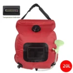 Borsa doccia da 20 l per campeggio libero - doccia solare portatile