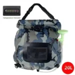 Borsa doccia da 20 l per campeggio libero - doccia solare portatile